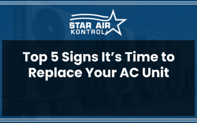 Top 5 Signs It’s Time to Replace Your AC Unit
